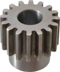 Browning - 10 Pitch, 1.6" Pitch Diam, 16 Tooth Spur Gear - 3/4" Bore Diam, 1-5/16" Hub Diam, Steel - Makers Industrial Supply