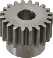 Browning - 10 Pitch, 2" Pitch Diam, 20 Tooth Spur Gear - 3/4" Bore Diam, 1-45/64" Hub Diam, Steel - Makers Industrial Supply