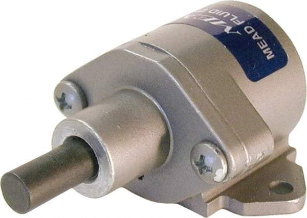 Mead - 11/16" Stroke x 1" Bore Single Acting Air Cylinder - 150 Max psi, -40 to 250°F - Makers Industrial Supply