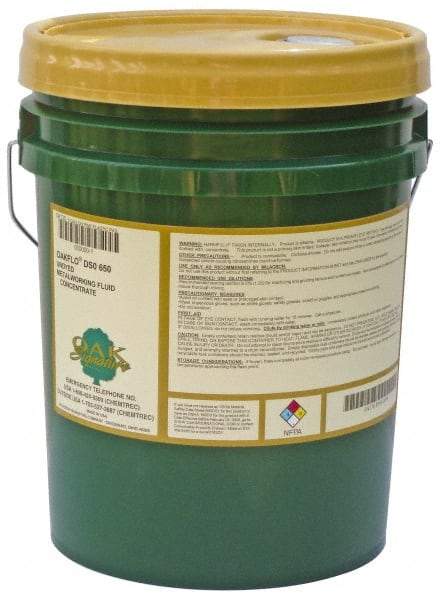 Oak Signature - Oakflo DSO 650CF-AFC, 5 Gal Pail Cutting & Grinding Fluid - Water Soluble, For Broaching, Drilling, Gear Cutting, Reaming, Tapping, Turning - Makers Industrial Supply