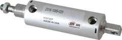 ARO/Ingersoll-Rand - 2" Stroke x 1-1/8" Bore Double Acting Air Cylinder - 1/8 Port, 3/8-16 Rod Thread - Makers Industrial Supply