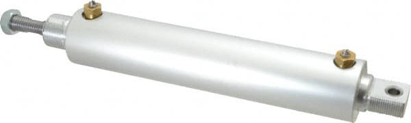 ARO/Ingersoll-Rand - 6" Stroke x 1-1/2" Bore Double Acting Air Cylinder - 1/4 Port, 1/2-13 Rod Thread - Makers Industrial Supply