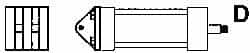 ARO/Ingersoll-Rand - Air Cylinder MP1 Fixed Clevis Mount Kit - For 3-1/4" Air Cylinders, Use with Provenair Series - Makers Industrial Supply