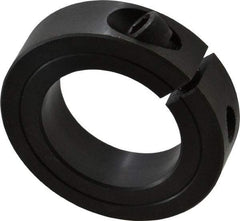 Climax Metal Products - 1-5/8" Bore, Steel, One Piece Clamp Collar - 2-5/8" Outside Diam, 11/16" Wide - Makers Industrial Supply