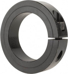 Climax Metal Products - 2-1/2" Bore, Steel, One Piece Clamp Collar - 3-3/4" Outside Diam, 7/8" Wide - Makers Industrial Supply