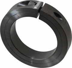 Climax Metal Products - 2-15/16" Bore, Steel, One Piece Clamp Collar - 4-1/4" Outside Diam, 7/8" Wide - Makers Industrial Supply