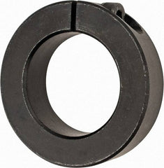 Climax Metal Products - 45mm Bore, Steel, One Piece Clamp Collar - 2-7/8" Outside Diam - Makers Industrial Supply