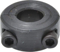 Climax Metal Products - 5/16" Bore, Steel, Two Piece Shaft Collar - 11/16" Outside Diam, 5/16" Wide - Makers Industrial Supply