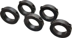 Climax Metal Products - 1-3/4" Bore, Steel, Two Piece Shaft Collar - 2-3/4" Outside Diam, 11/16" Wide - Makers Industrial Supply