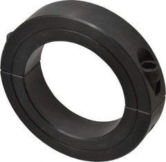 Climax Metal Products - 2-5/16" Bore, Steel, Two Piece Two Piece Split Shaft Collar - 3-1/2" Outside Diam, 3/4" Wide - Makers Industrial Supply