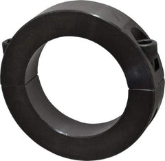 Climax Metal Products - 2-1/2" Bore, Steel, Two Piece Shaft Collar - 3-3/4" Outside Diam, 7/8" Wide - Makers Industrial Supply