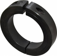 Climax Metal Products - 2-15/16" Bore, Steel, Two Piece Shaft Collar - 4-1/4" Outside Diam, 7/8" Wide - Makers Industrial Supply