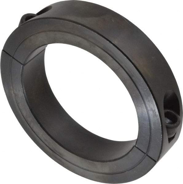 Climax Metal Products - 3" Bore, Steel, Two Piece Shaft Collar - 4-1/4" Outside Diam, 7/8" Wide - Makers Industrial Supply