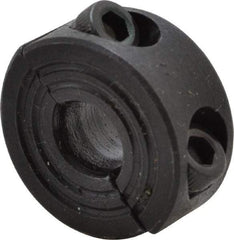Climax Metal Products - 7mm Bore, Steel, Two Piece Shaft Collar - 3/4" Outside Diam - Makers Industrial Supply