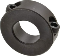 Climax Metal Products - 22mm Bore, Steel, Two Piece Shaft Collar - 1-3/4" Outside Diam - Makers Industrial Supply