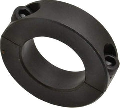 Climax Metal Products - 32mm Bore, Steel, Two Piece Shaft Collar - 2-1/8" Outside Diam - Makers Industrial Supply