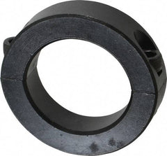 Climax Metal Products - 40mm Bore, Steel, Two Piece Shaft Collar - 2-3/8" Outside Diam - Makers Industrial Supply