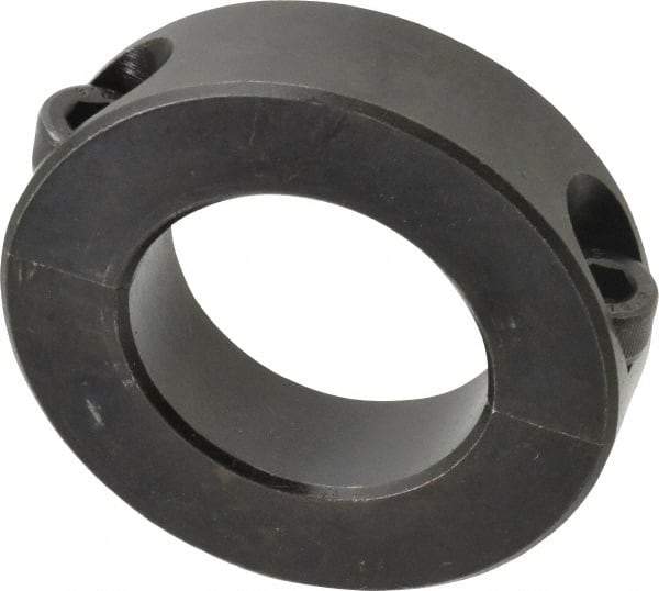 Climax Metal Products - 42mm Bore, Steel, Two Piece Shaft Collar - 2-7/8" Outside Diam - Makers Industrial Supply