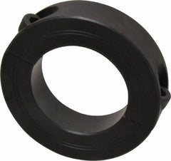 Climax Metal Products - 48mm Bore, Steel, Two Piece Shaft Collar - 3-1/8" Outside Diam - Makers Industrial Supply