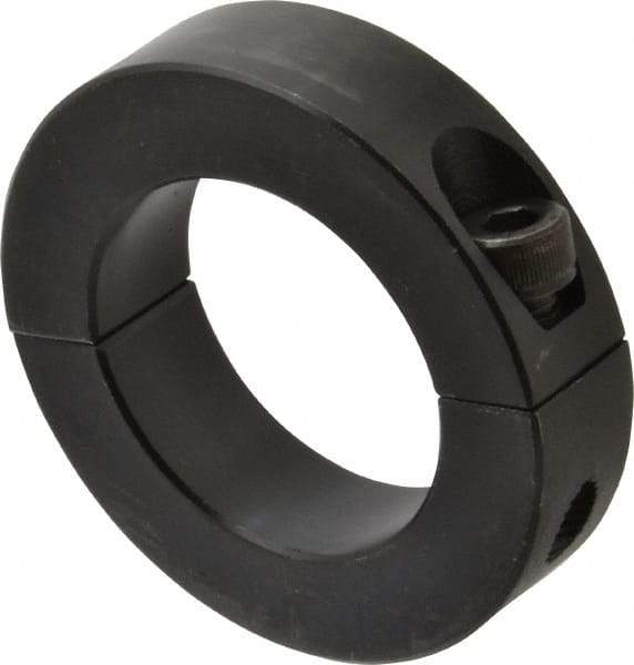 Climax Metal Products - 50mm Bore, Steel, Two Piece Shaft Collar - 3-1/8" Outside Diam - Makers Industrial Supply