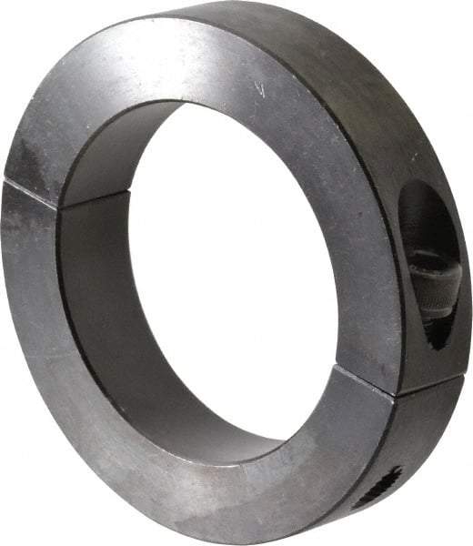 Climax Metal Products - 65mm Bore, Steel, Two Piece Shaft Collar - 3-3/4" Outside Diam - Makers Industrial Supply