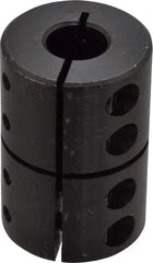 Climax Metal Products - 1/2" Inside x 1-1/4" Outside Diam, Rigid Coupling without Keyway - 1-7/8" Long - Makers Industrial Supply