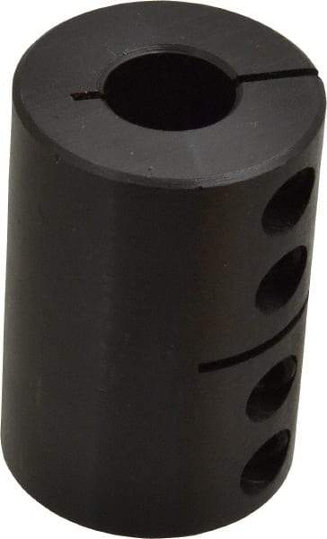 Climax Metal Products - 5/8" Inside x 1-1/2" Outside Diam, Rigid Coupling without Keyway - 2-1/4" Long - Makers Industrial Supply