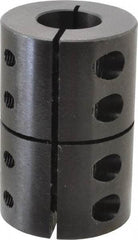 Climax Metal Products - 7/8" Inside x 1-7/8" Outside Diam, Rigid Coupling without Keyway - 2-7/8" Long - Makers Industrial Supply