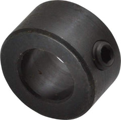 Climax Metal Products - 12mm Bore, Steel, Set Screw Shaft Collar - 7/8" Outside Diam - Makers Industrial Supply