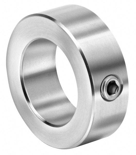 Climax Metal Products - 4-7/16" Bore, Steel, Set Screw Shaft Collar - 5-1/2" Outside Diam, 1-1/8" Wide - Makers Industrial Supply