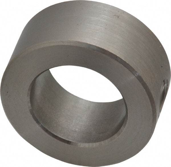 Climax Metal Products - 3/4" Bore, Stainless Steel, Set Screw Shaft Collar - 1-1/4" Outside Diam, 9/16" Wide - Makers Industrial Supply