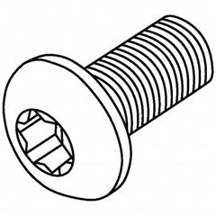 Kennametal - Cap Screw for Indexable Boring - For Use with Cartridges - Makers Industrial Supply