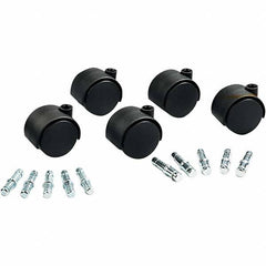 Master Caster - Cushions, Casters & Chair Accessories Type: Caster Set For Use With: Office and Home Furniture - Makers Industrial Supply