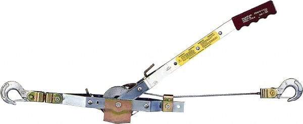 Maasdam - 2,000 Lb Lifting Capacity, 12' Lift Height, Puller Hoist - Made from Chain - Makers Industrial Supply