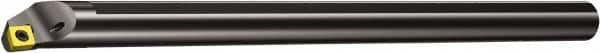 Sandvik Coromant - 30.5mm Min Bore Diam, 12" OAL, 1" Shank Diam, E-SCLC Indexable Boring Bar - CCMT 32.52 Insert, Screw Clamping Holding Method - Makers Industrial Supply