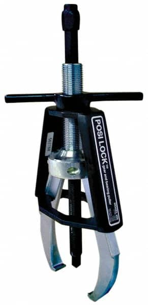 Posi Lock Puller - 7" Spread, 6 Ton Capacity, Puller - 6" Reach, 13" Long, For Bearings, Gears & Pulleys - Makers Industrial Supply