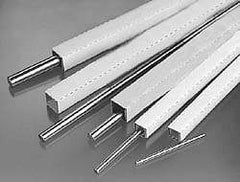 Thomson Industries - 3/4" Diam, 18" Long, Steel Standard Round Linear Shafting - Unhardened - Makers Industrial Supply