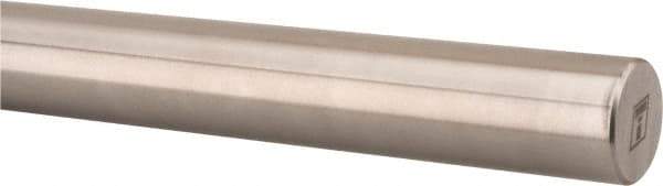 Thomson Industries - 1/2" Diam, 18" Long, Steel Standard Round Linear Shafting - 60-65C Hardness, .4995/.4990 Tolerance - Makers Industrial Supply