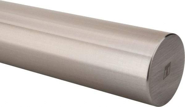 Thomson Industries - 1-1/2" Diam, 3' Long, Steel Standard Round Linear Shafting - 60-65C Hardness, 1.2494/1.2489 Tolerance - Makers Industrial Supply