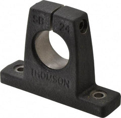 Thomson Industries - 1-1/2" Diam, Malleable Iron Alloy Shaft Support - Plain Shafting - Makers Industrial Supply