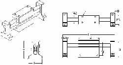 Thomson Industries - Manually Driven Linear Motion System - 24" Long x 4" Wide - Makers Industrial Supply