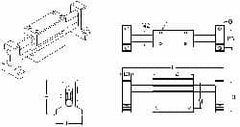 Thomson Industries - Manually Driven Linear Motion System - 24" Long x 4" Wide - Makers Industrial Supply