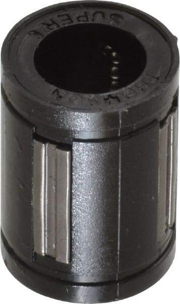 Thomson Industries - 3/8" ID, 100 Lb Dynamic Load Capacity, Closed Linear Bearing - 5/8" OD - Makers Industrial Supply