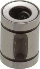 Thomson Industries - 1/4" ID, 19 Lb Dynamic Load Capacity, Closed Linear Bearing - 1/2" OD - Makers Industrial Supply