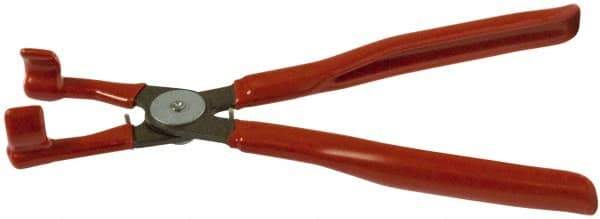 Mag-Mate - 9-1/2" OAL, Spark Plug Boot Pliers - Straight Jaw, 90 Durometer Plastic Handles - Makers Industrial Supply