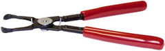 Mag-Mate - 9-3/4" OAL, Push Pin Pliers - Straight Jaw, Vinyl Coated Handles - Makers Industrial Supply