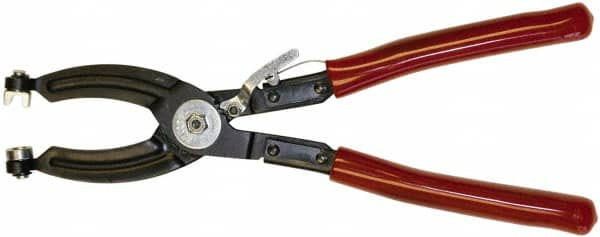 Mag-Mate - 10-1/2" OAL, Hose Clamp Pliers - Straight Jaw, Vinyl Coated Handles - Makers Industrial Supply