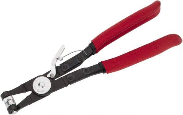 Mag-Mate - 9" OAL, Hose Clamp Pliers - Straight Jaw, Vinyl Coated Handles - Makers Industrial Supply