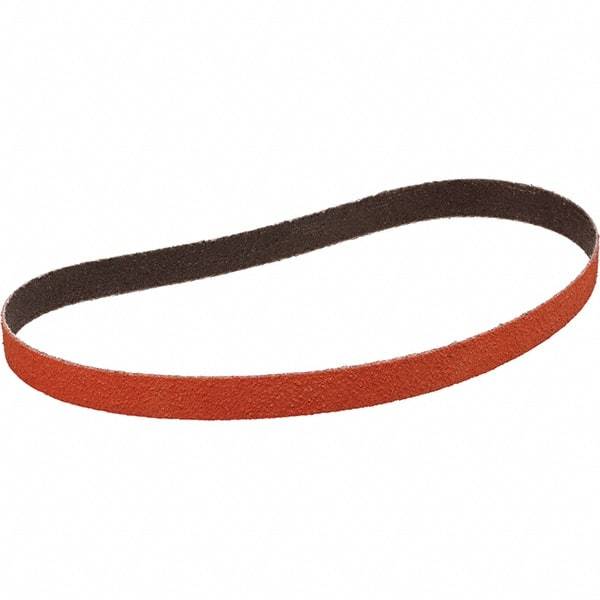 3M - 1/2" Wide x 12" OAL, 120 Grit, Ceramic Abrasive Belt - Ceramic, Coated, Cloth Backing, Series 777F - Makers Industrial Supply