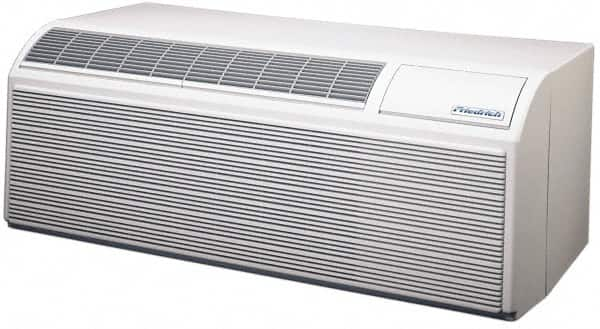 Friedrich - 14,500/14,200 BTU, 230/208 Volt PTAC Air Conditioner with Electric Heat - 6.7/7.5 Amp Rating, 10.4 EER Rating, 42" Wide x 21-1/2" Deep x 16" High - Makers Industrial Supply